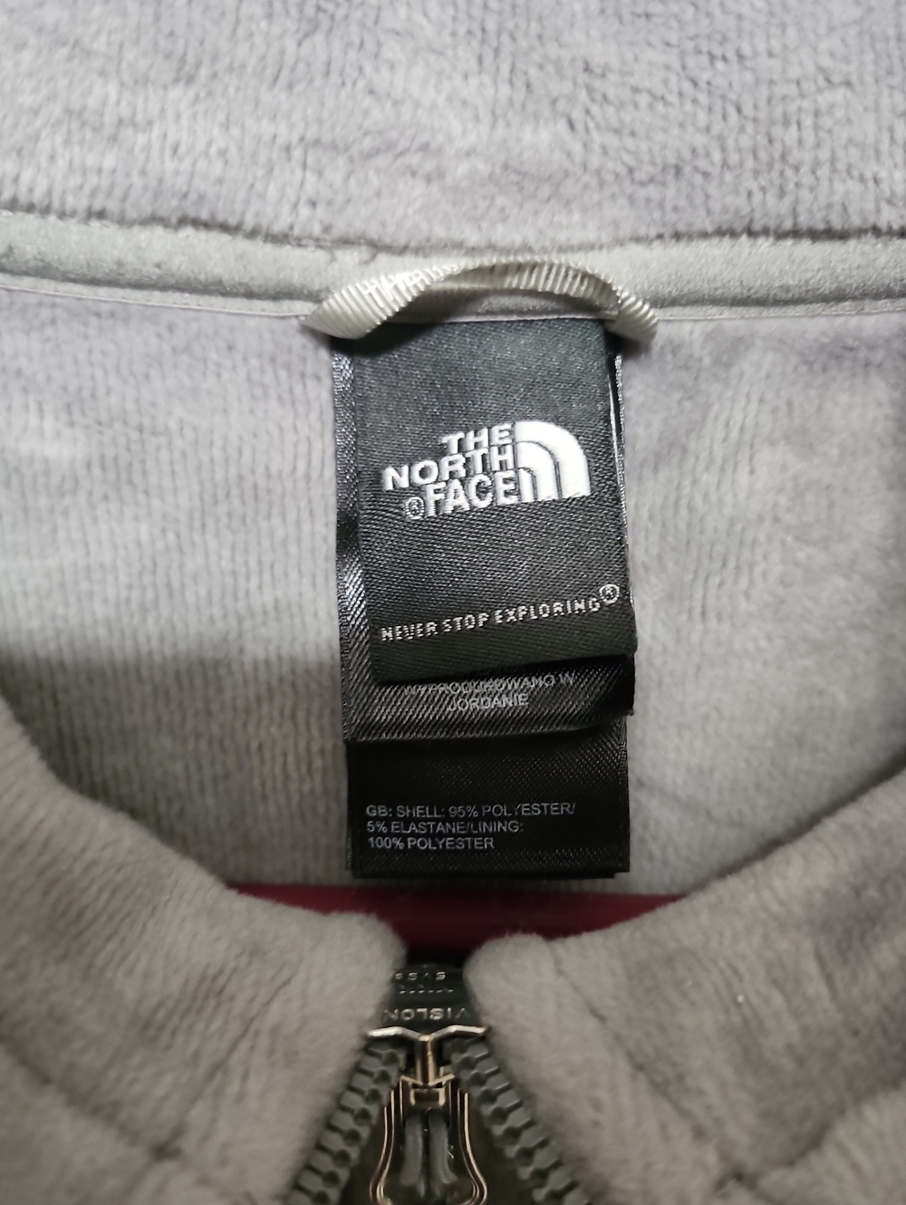 The North Face Women's Gray Full-Zip Fleece Jacket - Picture 2 of 8